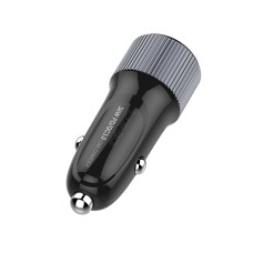Автомобильное зарядное устройство LDNIO C510Q 2*USB?A,C) Lightning Чёрный