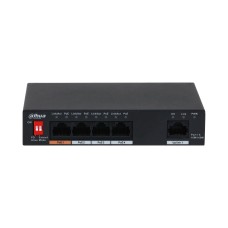 DH-PFS3005-4ET-60 Dahua 4-портовый коммутатор PoE (неуправляемый)