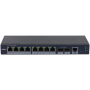 DH-SG4010-2F 8-портовый управляемый коммутатор