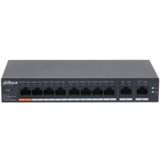 DH-CS4010-8ET-60 10-портовый управляемый коммутатор с 8 портами PoE
