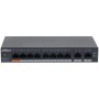 DH-CS4010-8ET-60 10-портовый управляемый коммутатор с 8 портами PoE