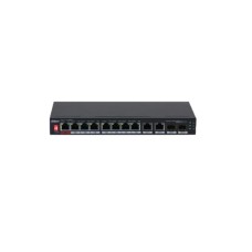 DH-PFS3210-8ET2GF-96 10-портовый неуправляемый коммутатор PoE